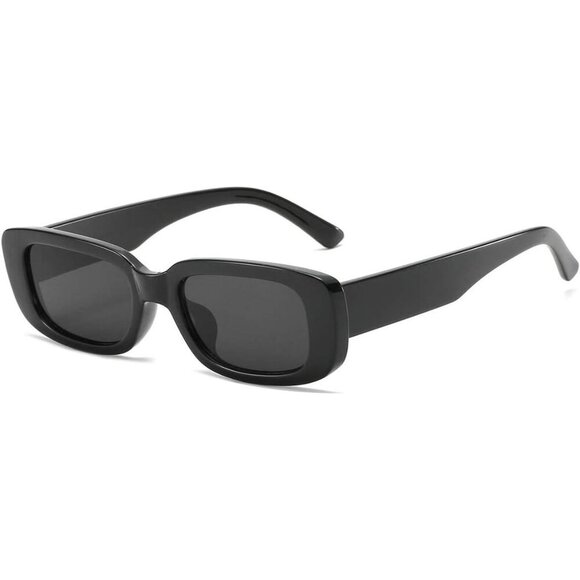 Accessories - Trendy Rectangle Sunglasses Women and Men Retro Square UV400 Fashion Shades